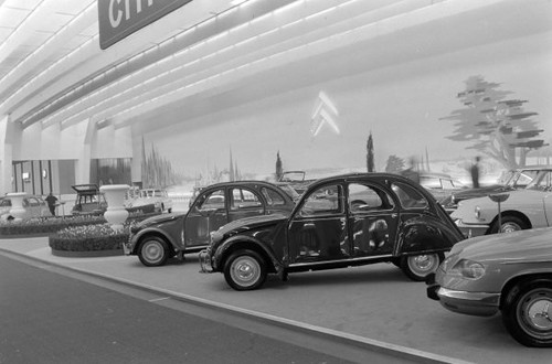 Citroen 2cv display 1966 - citroen,