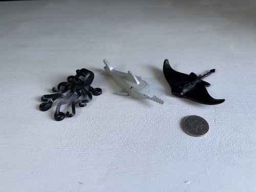 Lego black octopus 6086 - lego, 6086,black