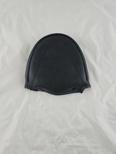 Back Pad Vespa Scooter Backrest Black Vinyl Replacement Part Mod
