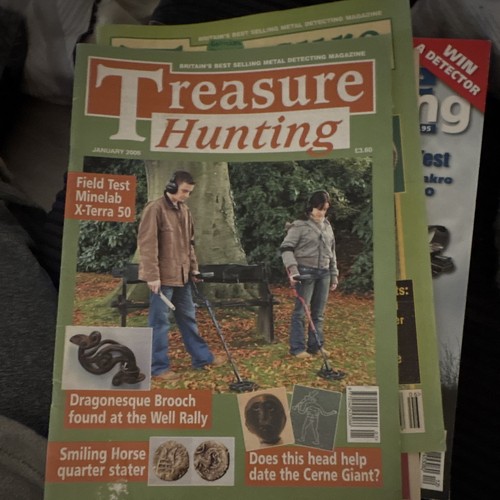 Treasure hunting magazine - treasure,