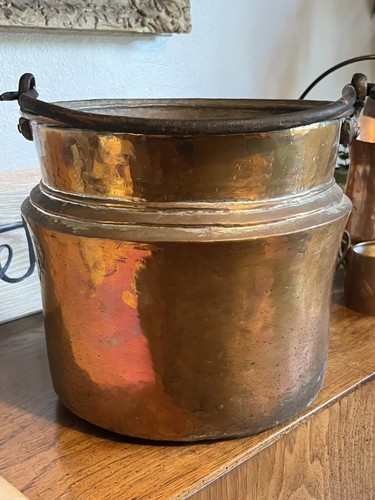 Antique hand hammered copper - hand,