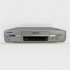 Panasonic NV-FJ625B Super Drive Hi-Fi Stereo VCR + Remote 