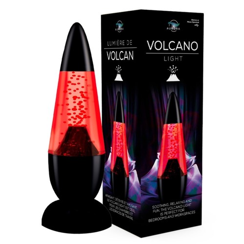 Volcano light lava lamp - light,