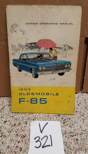1963 oldsmobile owners - 1963, f-85