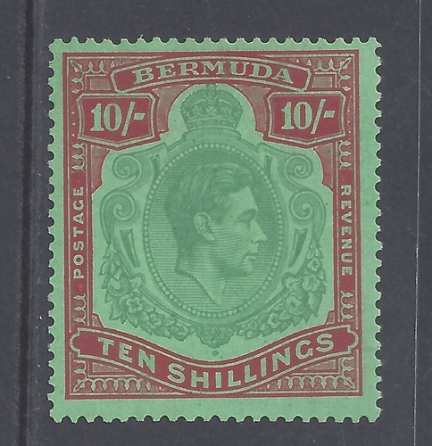 Bermuda gvi 1939 10s - 1939,