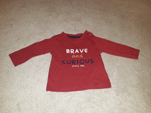 Matalan red top with sign - top,