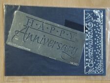 Dreamweaver Lynell Harlow Stencil - Happy Anniversary LM247 - 10cm & 4.7cm