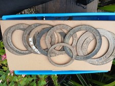 More vintage motorcycle  10 Pre War  Bsa Triumph Etc Clutch Friction Plates 