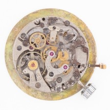 Vintage Walker / Lemania 1270 2-Register Chronograph Wristwatch Movement