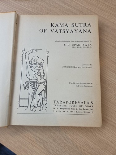 Kama sutra vatsyayana - sutra, of
