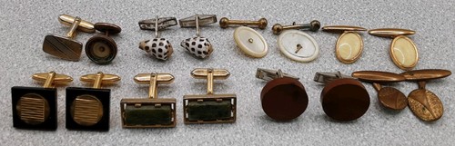 Vintage cufflinks mostly - cufflinks.,