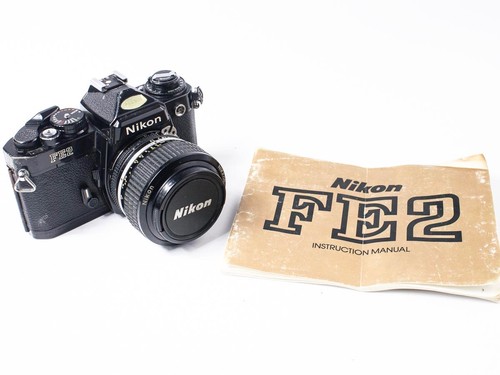 Nikon fe2 35mm slr - film, camera