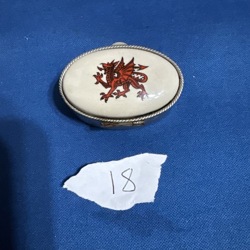 Tiny decorative pill box - decorative,