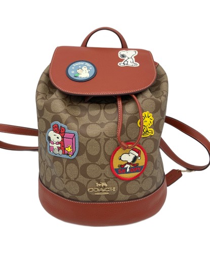 Coach backpack ce853 brown - coach,