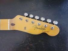 Allparts Tele Neck TMNF-C Japan Maple Nitro Heavy Relic C-Profile Vintage Tuners