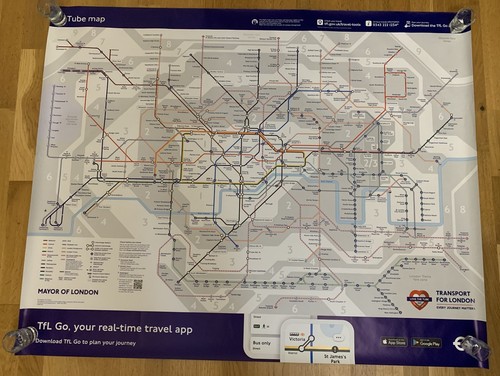 Original tube map - original,