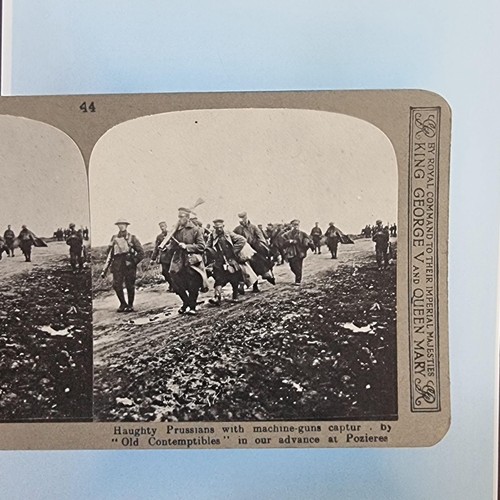 Ww1 military stereoview c1916 - military,