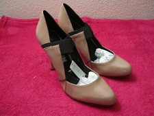 Odeon Patent beige shoes size