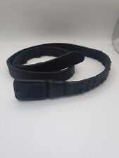 Diesel Jeans leather Belt Black Gold Studded informal Vintage