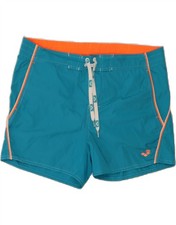 ARENA Mens Swimming Shorts Large  Blue Polyester AC05