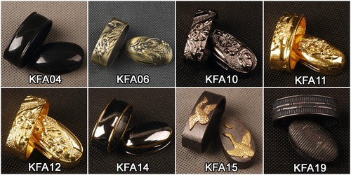 Alloy kashira fuchi sleeve - alloy,