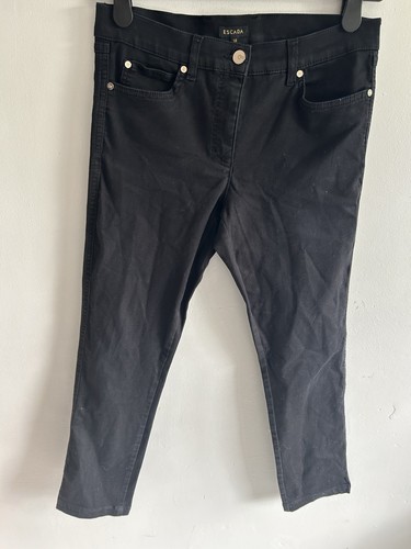Black escada skinny jeans - black,