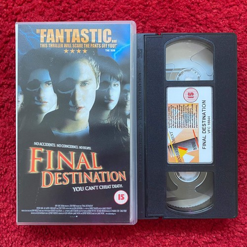 Final destination vhs video - vhs,