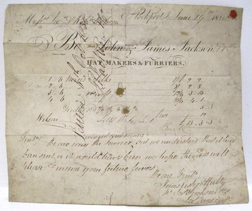 Antique 1830 letter entire - letter, /
