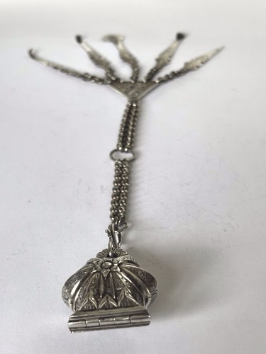 Antique silver white metal - antique,