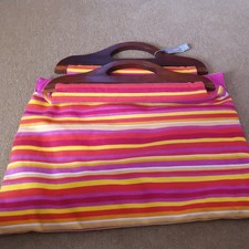 M &S Per Una New Striped Beach