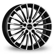 4x 9.5x19" MAK Starlight Ice