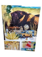 Vintage 1970 Camping Scene