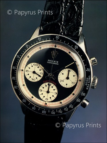 1990 vintage print watch 1970 - 1990,