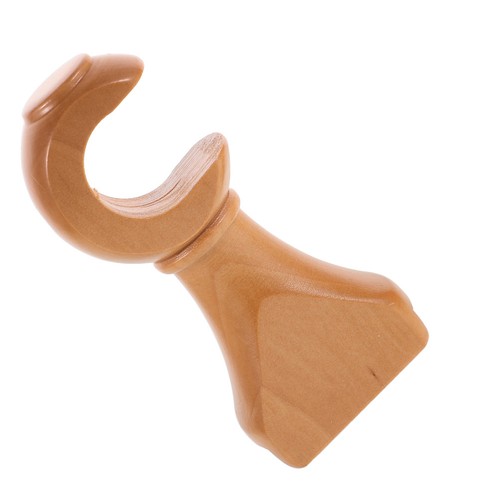 Wooden curtain rod brackets - curtain,