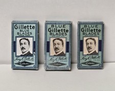Vintage Gillette Blue Blade