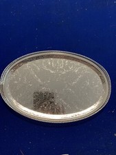 Queen Anne Oval silver plated