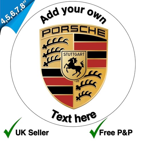 Personalised porsche car brand - porsche,
