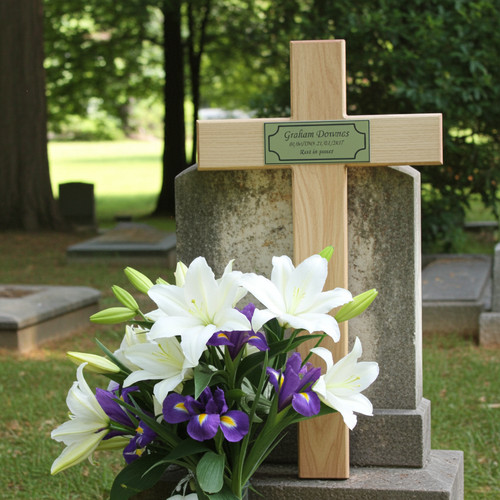 Memorial grave cross - memorial,