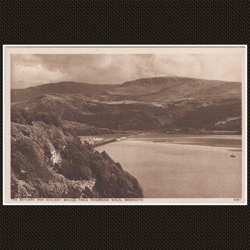 Barmouth estuary railway - estuary,