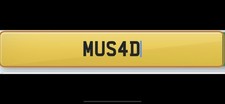 Private Plate MUS 4D MUSA
