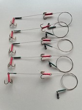 5 X PIKE TRACES 20LB WIRE