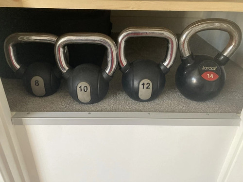 Technogym kettlebells 10 - kettlebells,