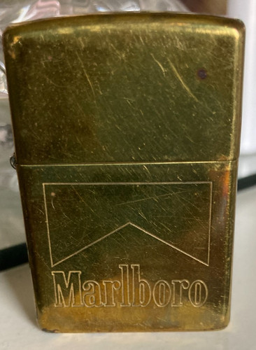 Vintage zippo brass - zippo, marlboro