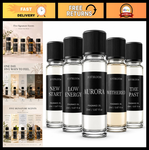 Scents essential oil - set, for