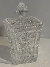 Vintage Moulded Glass Jam
