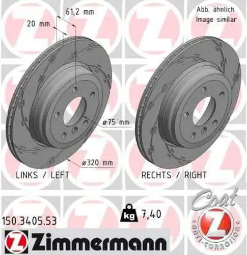 Brake disc externally - 2x,