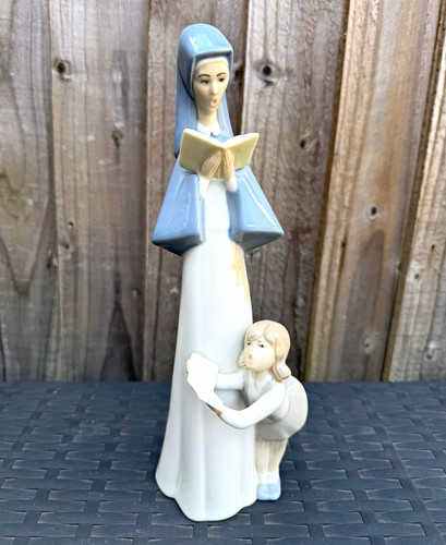 Vintage spanish porcelain nun - porcelain,
