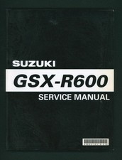 Suzuki GSXR600 K8 (2008-on) Factory Issue Shop Manual Repair Book GSXR 600 EY13