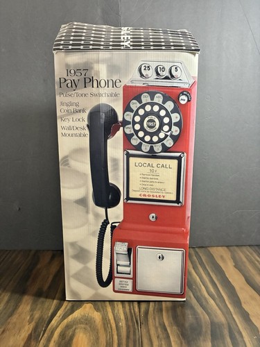 Crosley 1950s retro payphone - crosley,