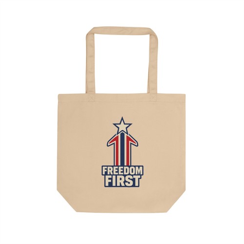 Freedom first eco tote bag - first,